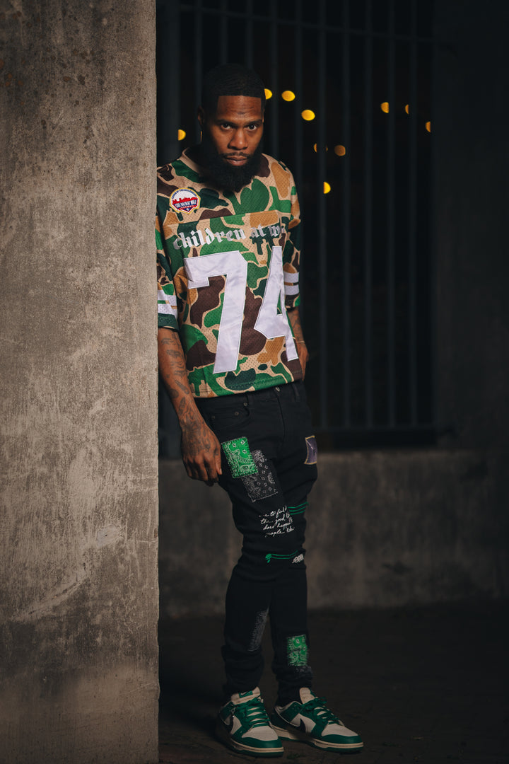Green ops Camo Jersey
