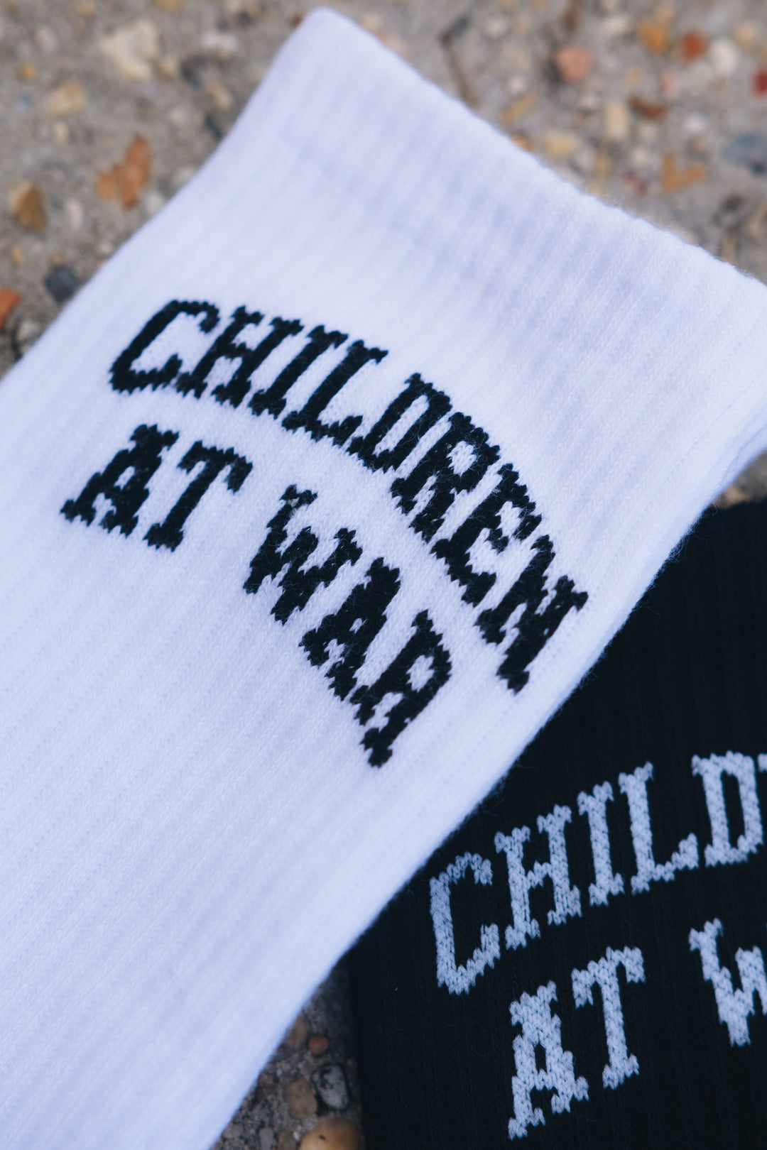 CHILDREN AT WAR SOCKS