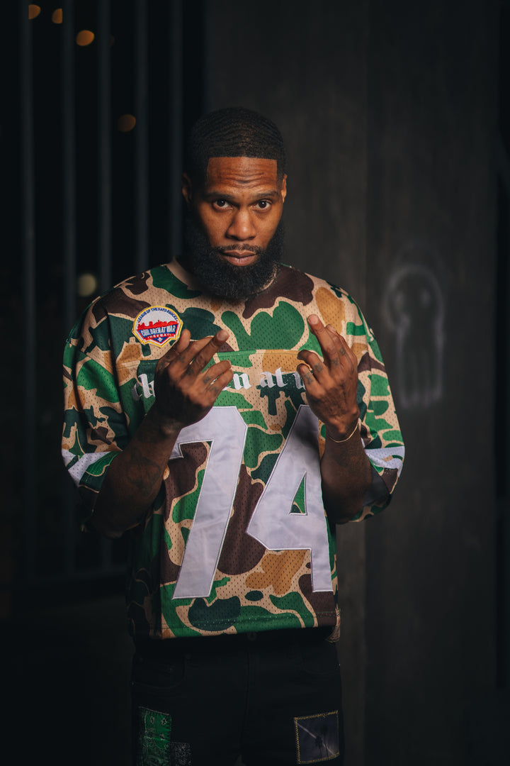 Green ops Camo Jersey