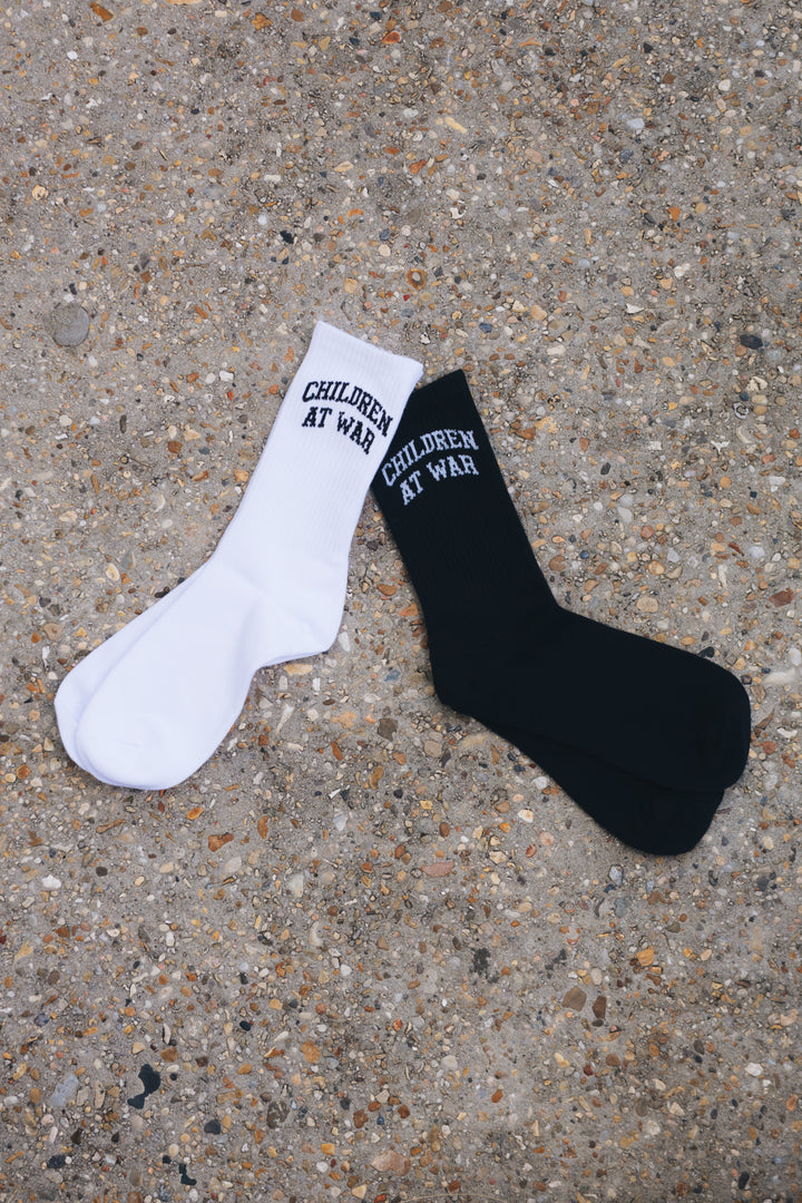 CHILDREN AT WAR SOCKS