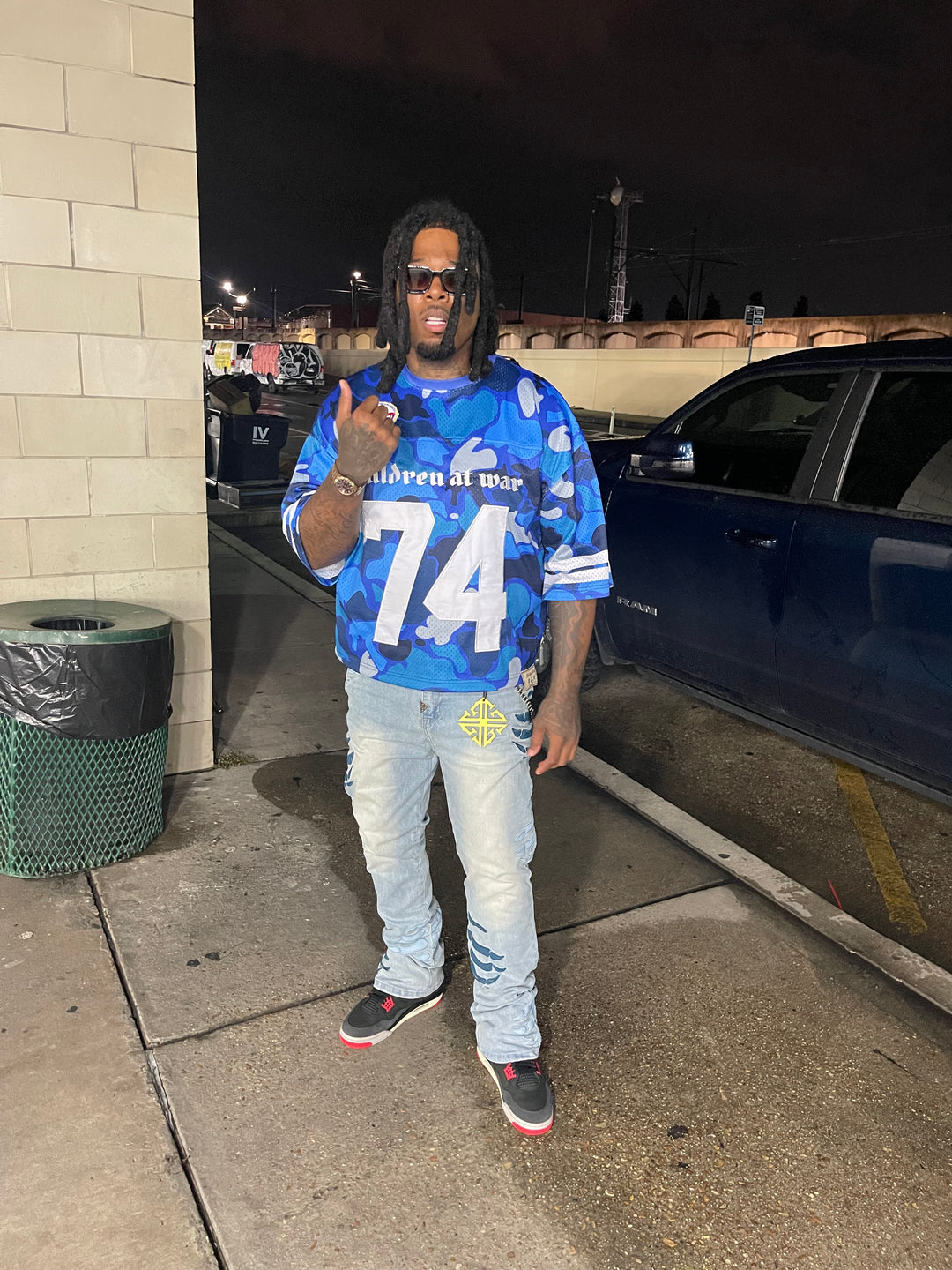 Pacific Blue Camo Jersey