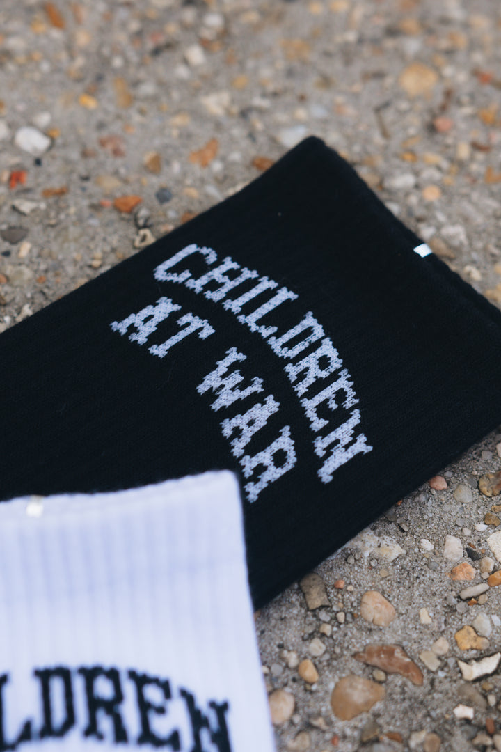 CHILDREN AT WAR SOCKS