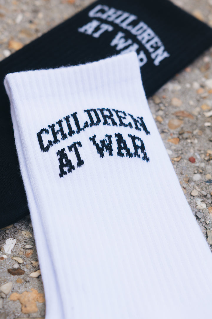 CHILDREN AT WAR SOCKS