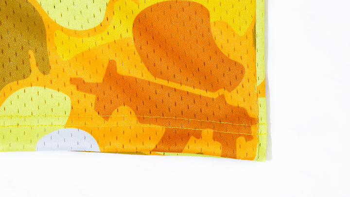 Kids Yella Camo jersey