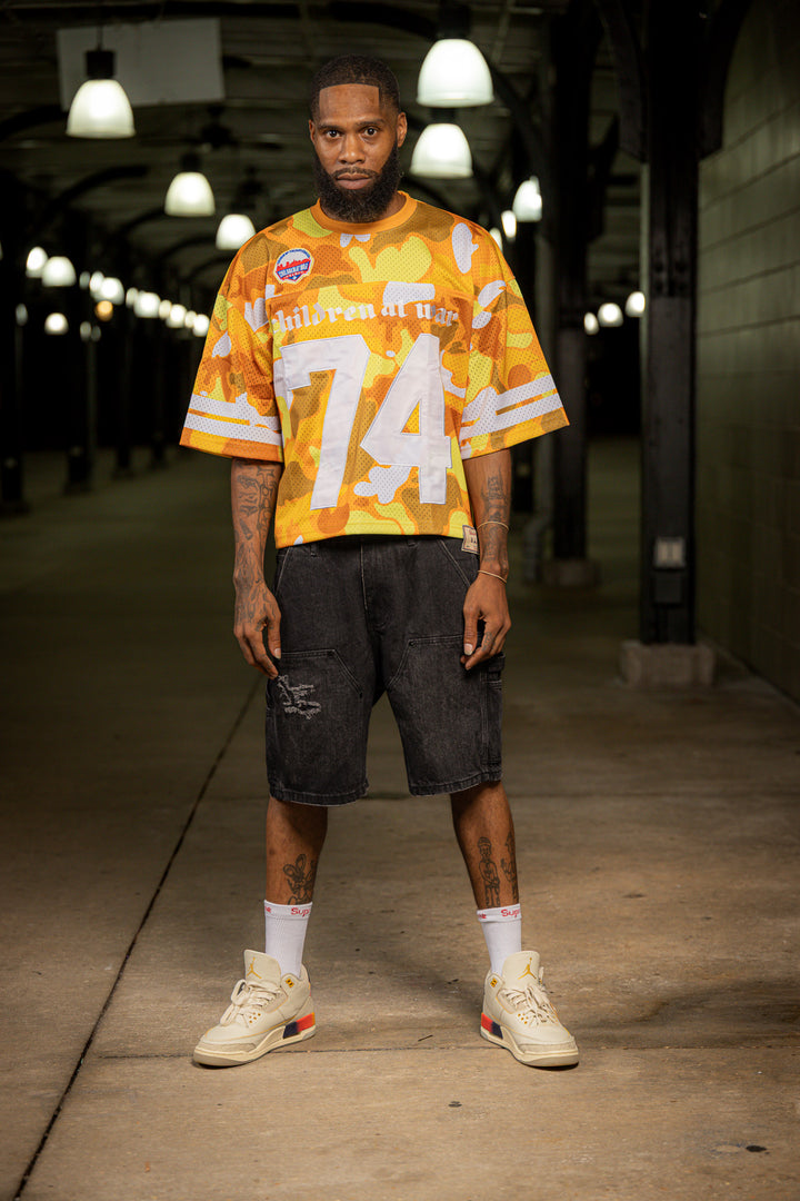 Mustard Camo Jersey