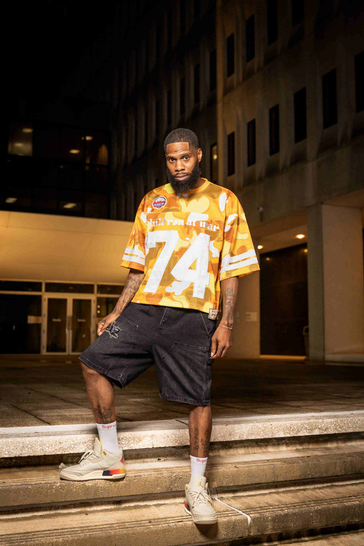 Mustard Camo Jersey